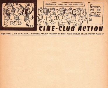 Bulletin Ciné-Club Action