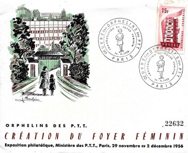 Enveloppe Philatélique Foyer des PTT