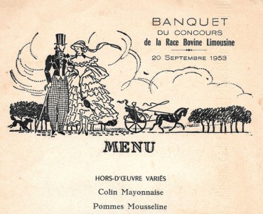 Menu Cusenier Prunellia Cherry-Brandy