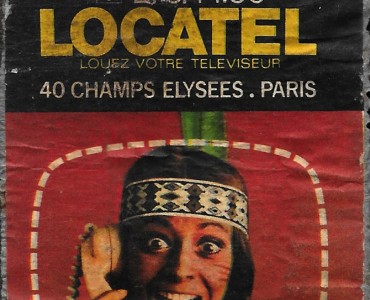 Grosse boite d'allumettes Locatel