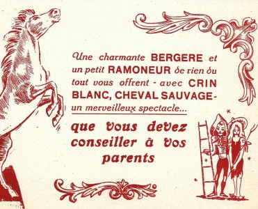 Buvard Crin Blanc