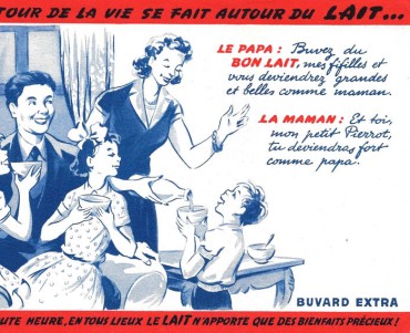 Buvard Le Lait