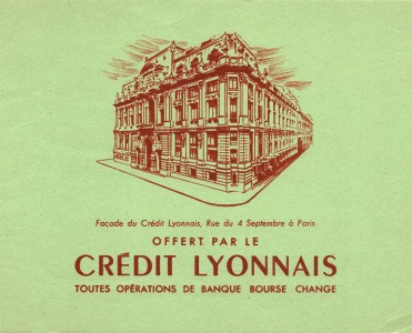 Buvards Crédit Lyonnais (06)