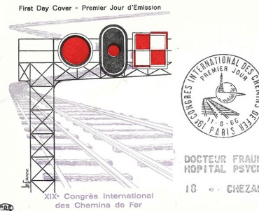 Enveloppe Philatélique Congrès des Chemins de Fer