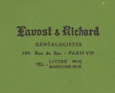 Buvards Lavost & Richard