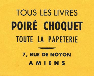 Buvard Poiré Choquet