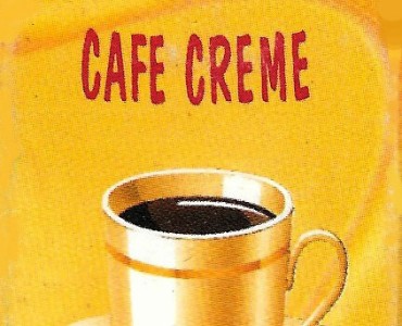 Boite d'allumettes Café Crème