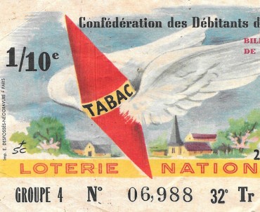 Billet de Loterie Nationale (08)
