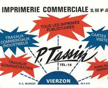 Buvard Imprimerie Commerciale