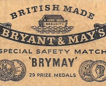 Boite d'allumettes Bryant & May