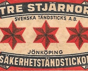 Boite d'allumettes Säkerhets Tändstickor (02)