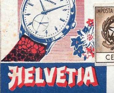 Boite d'allumettes Helvetia