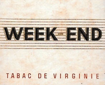 Petit paquet de cigarettes Week-end