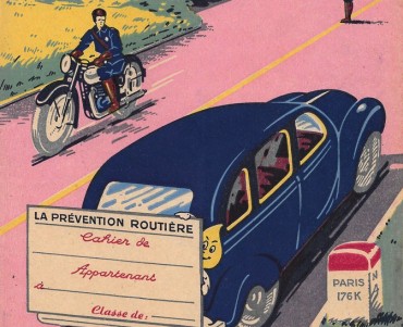 Protège-cahier Prévention Routière