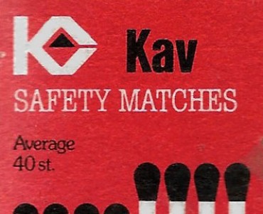 Boite d'allumettes Kav