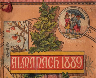 Almanach Tisane Américaine des Shakers 1889