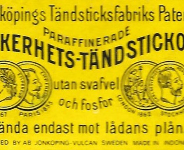 Boite d'allumettes Säkerhets Tändstickor (03)
