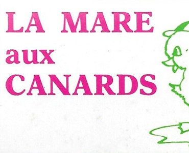 Boite d'allumettes La Mare aux canards