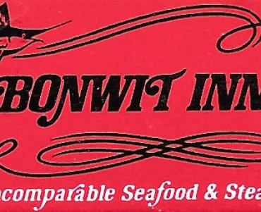 Boite d'allumettes Bonwit Inn