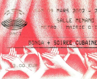 Billet d'entrée Concert Bonga