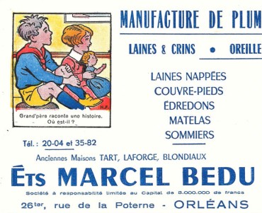 Buvard Ets Marcel Bedu