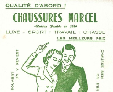 Buvard Chaussures Marcel