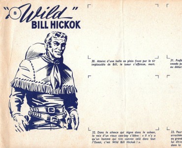 Buvard Bill Hickok