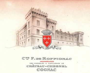 Menu Cognac Comte Ferdinand de Roffignac