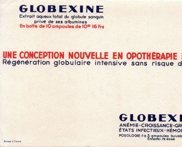 Buvard Globexine