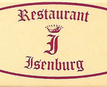 Boite d'allumettes Restaurant Isenburg