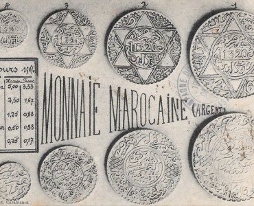 Carte Postale Monnaie marocaine