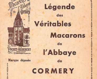 Notice Macarons de L'Abbaye de Cormery