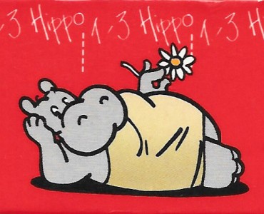 Boite d'allumettes Hippopotamus (02)