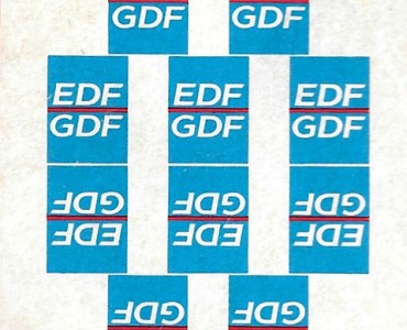 Jeu de cartes EDF/GDF