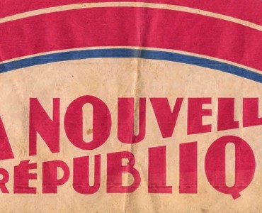 Calot papier La Nouvelle République