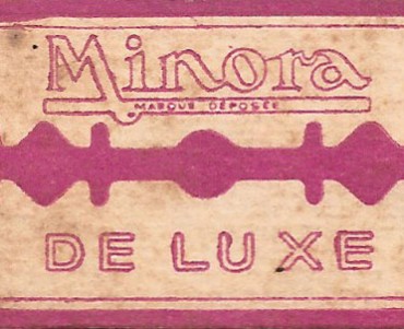 Lames de rasoir Minora