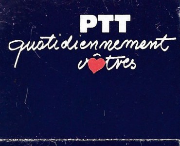 Pochette d'allumettes PTT
