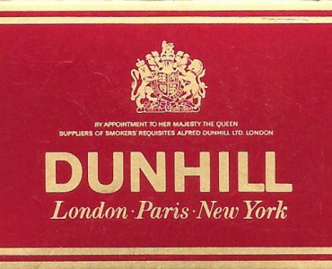 Boite d'allumettes Dunhill