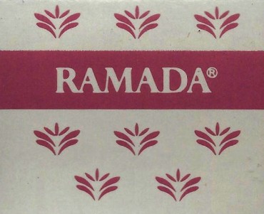 Pochette d'allumettes Ramada Hotels (01)