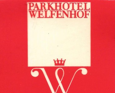 Pochette d'allumettes Parkhotel Welfenhof