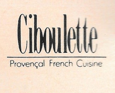 Pochette d'allumettes Ciboulette