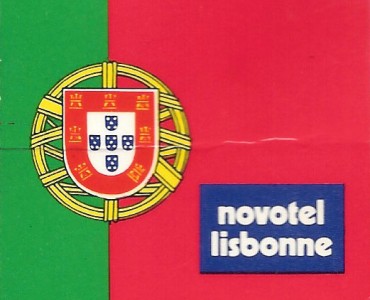 Pochette d'allumettes Novotel (01)