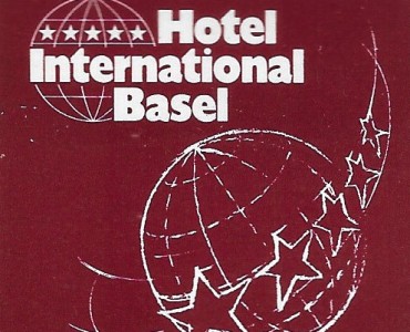 Pochette d'allumettes Hotel International Basel