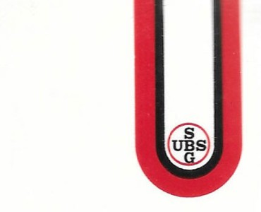 Pochette d'allumettes UBS