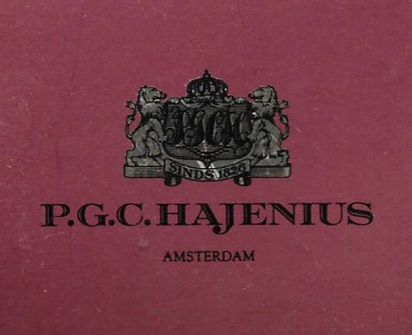 Boite d'allumettes PGC Hajenius
