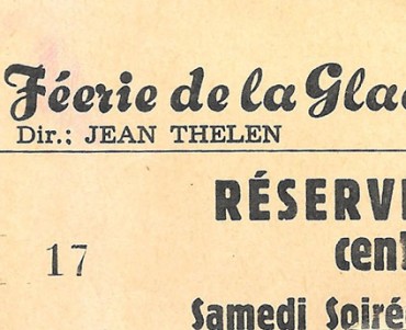 Billet d'entrée Féerie de la Glace