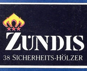 Boite d'allumettes Zundis