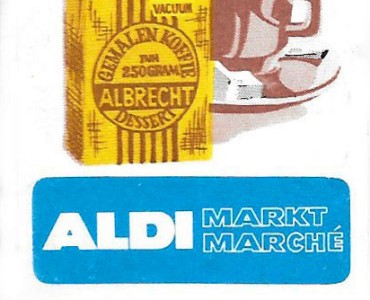 Boite d'allumettes Aldi