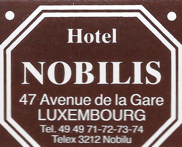 Pochette d'allumettes Nobilis