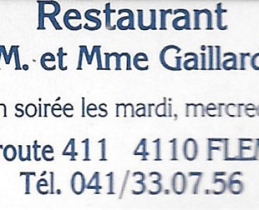 Boite d'allumettes Le Gourmet Gourmand